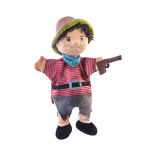 HABA  | Handpuppe Räuber - Kuschelweiche Handpuppe für Puppentheater