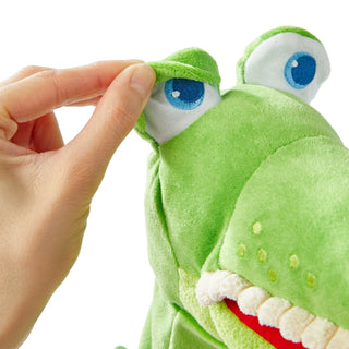 HABA  | Handpuppe Krokodil - Kuschelweiche Handpuppe für Puppentheater