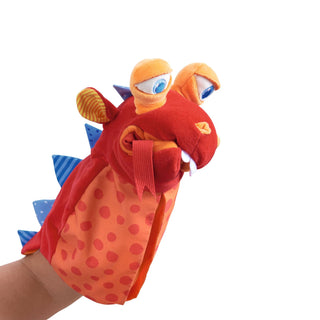 HABA  | Handpuppe Allesfresser - Kuschelweiche Handpuppe für Puppentheater