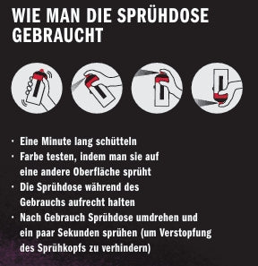 Amsterdam | Acryl Spray Paint Farbspray 400ml brillante Künstler-Sprühfarbe für Innen & Aussen - Racher