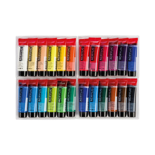 Amsterdam | Acrylic Acrylfarben Set 24 × 20 ml, hochpigmentiert & lichtecht - Racher