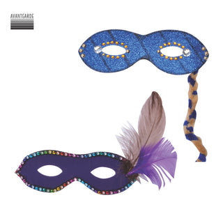 Avantgarde | Augenmaske zum Bemalen im 10er Set - Racher