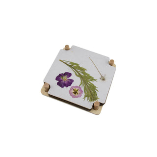 Avantgarde | Blumenpresse Holz für Blumen Blätter und Kräuter - Racher