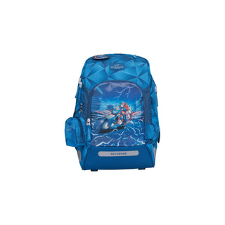 Beckmann | Schulrucksack-Set Active Air FLX 6-teilig - Blue Lightning - Racher