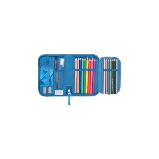Beckmann | Schulrucksack-Set Active Air FLX 6-teilig - Blue Lightning - Racher