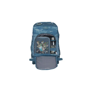 Beckmann | Schulrucksack-Set Active Air FLX 6-teilig - Jungle Game - Racher