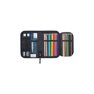 Beckmann | Schulrucksack-Set Active Air FLX 6-teilig - Pixel - Racher