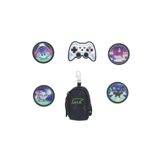 Beckmann | Schulrucksack-Set Active Air FLX 6-teilig - Pixel - Racher