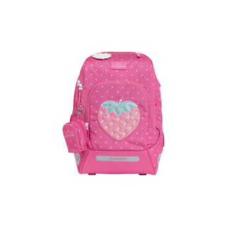 Beckmann | Schulrucksack-Set Active Air FLX 6-teilig - Strawberry - Racher