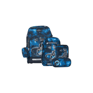 Beckmann | Schulrucksack-Set Active Air FLX 6-teilig - Tech Rex - Racher