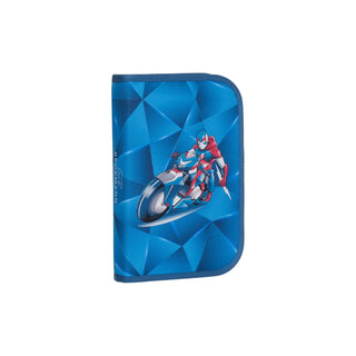 Beckmann | Schulrucksack-Set Classic 6-teilig - Blue Lightning - Racher