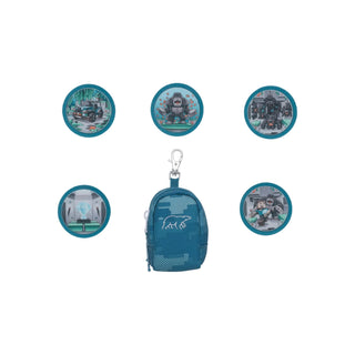 Beckmann | Schulrucksack-Set Classic 6-teilig - Jungle Game - Racher