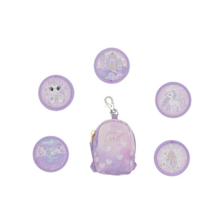 Beckmann | Schulrucksack-Set Classic 6-teilig - Unicorn Princess Purple - Racher