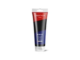 Caran d'Ache | Acrylic Künstler-Acrylfarbe 250 ml Tube für vielseitige Maltechniken - Racher