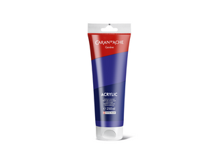 Caran d'Ache | Acrylic Künstler-Acrylfarbe 250 ml Tube für vielseitige Maltechniken - Racher