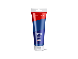 Caran d'Ache | Acrylic Künstler-Acrylfarbe 250 ml Tube für vielseitige Maltechniken - Racher