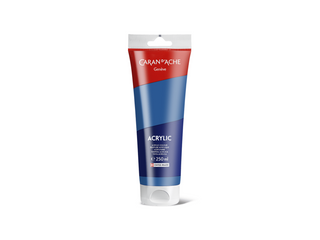Caran d'Ache | Acrylic Künstler-Acrylfarbe 250 ml Tube für vielseitige Maltechniken - Racher