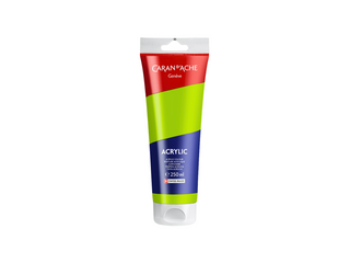 Caran d'Ache | Acrylic Künstler-Acrylfarbe 250 ml Tube für vielseitige Maltechniken - Racher