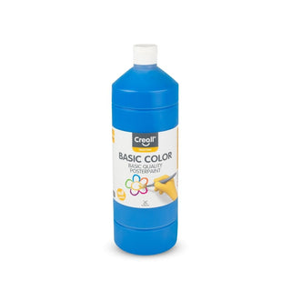 Creall | Basic Color Plakatfarbe 1 L Wasserbasiert & deckend, Schnell trocknend - Racher