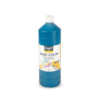 Creall | Basic Color Plakatfarbe 1 L Wasserbasiert & deckend, Schnell trocknend - Racher
