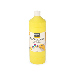 Creall | Dacta Color Plakatfarbe 1L Flasche Wasserbasiert, Mischbar & wasserverdünnbar - Racher