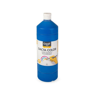 Creall | Dacta Color Plakatfarbe 1L Flasche Wasserbasiert, Mischbar & wasserverdünnbar - Racher