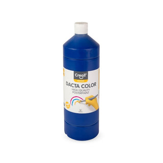 Creall | Dacta Color Plakatfarbe 1L Flasche Wasserbasiert, Mischbar & wasserverdünnbar - Racher