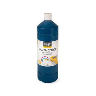 Creall | Dacta Color Plakatfarbe 1L Flasche Wasserbasiert, Mischbar & wasserverdünnbar - Racher