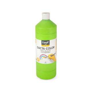 Creall | Dacta Color Plakatfarbe 1L Flasche Wasserbasiert, Mischbar & wasserverdünnbar - Racher