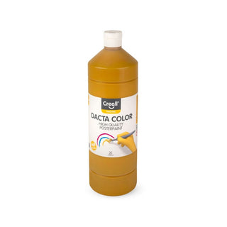 Creall | Dacta Color Plakatfarbe 1L Flasche Wasserbasiert, Mischbar & wasserverdünnbar - Racher