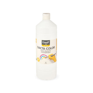 Creall | Dacta Color Plakatfarbe 1L Flasche Wasserbasiert, Mischbar & wasserverdünnbar - Racher