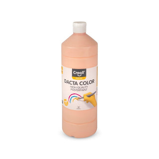 Creall | Dacta Color Plakatfarbe 1L Flasche Wasserbasiert, Mischbar & wasserverdünnbar - Racher
