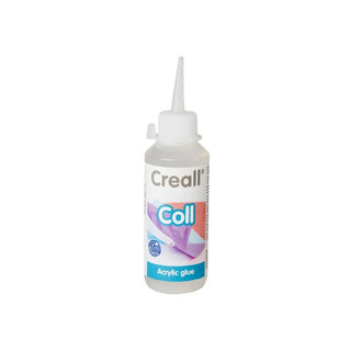 Creall | Glueing Coll Vielseitiger Bastelleim Transparent, Stark haftend & wasserbasiert - Racher