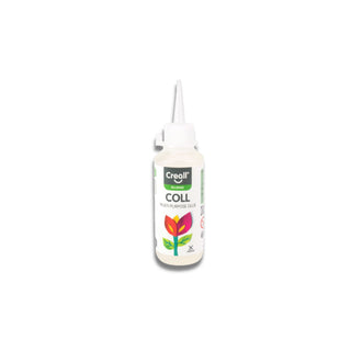 Creall | Glueing Coll Vielseitiger Bastelleim Transparent, Stark haftend & wasserbasiert - Racher