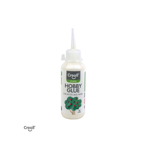 Creall | Hobby Glue - Weisser Bastelleim Stark haftend & Schnelltrocknend - Racher