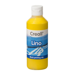Creall | Linol-Druckfarbe 250ml Wasserbasiert & gebrauchsfertig, hohe Deckkraft, mischbar & vegan - Racher