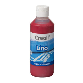 Creall | Linol-Druckfarbe 250ml Wasserbasiert & gebrauchsfertig, hohe Deckkraft, mischbar & vegan - Racher
