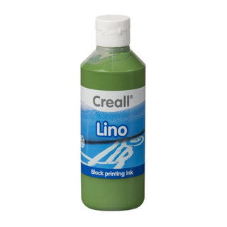 Creall | Linol-Druckfarbe 250ml Wasserbasiert & gebrauchsfertig, hohe Deckkraft, mischbar & vegan - Racher