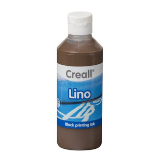 Creall | Linol-Druckfarbe 250ml Wasserbasiert & gebrauchsfertig, hohe Deckkraft, mischbar & vegan - Racher