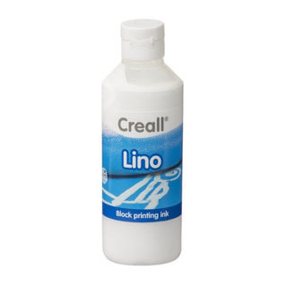 Creall | Linol-Druckfarbe 250ml Wasserbasiert & gebrauchsfertig, hohe Deckkraft, mischbar & vegan - Racher