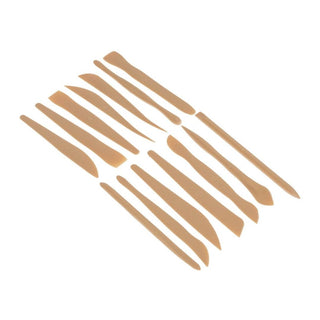 Creall | Modelling Spatulas 14-teiliges Spachtelmesser-Set für Knete & Modelliermasse - Racher