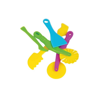 Creall | Modelling Tools 5-teiliges Modellierwerkzeug-Set für Knete & Modelliermass - Racher