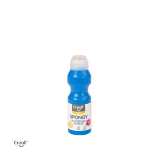 Creall | Spongy Plakatfarbe-Stifte 70ml Gouache Wasserbasiert, Schwammkappe an Öffnung - Gebrauchsfertig ohne Pinsel - Racher