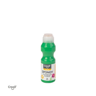 Creall | Spongy Plakatfarbe-Stifte 70ml Gouache Wasserbasiert, Schwammkappe an Öffnung - Gebrauchsfertig ohne Pinsel - Racher