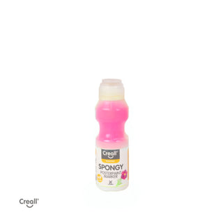 Creall | Spongy Plakatfarbe-Stifte 70ml Gouache Wasserbasiert, Schwammkappe an Öffnung - Gebrauchsfertig ohne Pinsel - Racher