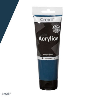 Creall | Studio Acrylics Acrylfarbe 120ml Tube Wasserbasiert, schnell trocknend, Wasserfest, Mischbar - Racher