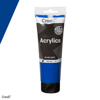 Creall | Studio Acrylics Acrylfarbe 120ml Tube Wasserbasiert, schnell trocknend, Wasserfest, Mischbar - Racher