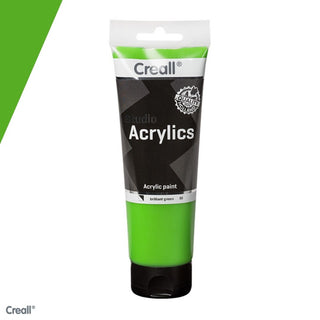 Creall | Studio Acrylics Acrylfarbe 250ml Tube Wasserbasiert, schnell trocknend, Wasserfest & Mischbar - Racher