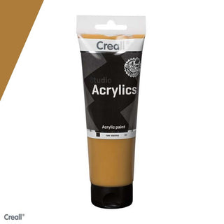 Creall | Studio Acrylics Acrylfarbe 250ml Tube Wasserbasiert, schnell trocknend, Wasserfest & Mischbar - Racher