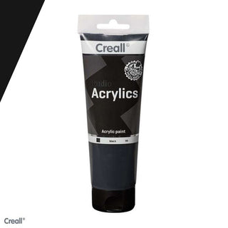 Creall | Studio Acrylics Acrylfarbe 250ml Tube Wasserbasiert, schnell trocknend, Wasserfest & Mischbar - Racher